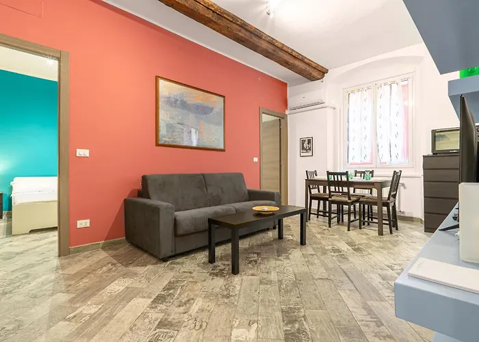 Rosa Homes The - 2 Rooms, Air Conditioning, Principe, Acquario, Porto Antico Apartmán Janov